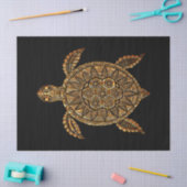 Bohemian Turtle Tissue Paper 薄葉紙 (クラフト)
