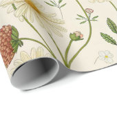 Bohemian Wildflower Vintage Botanical Design ラッピングペーパー (ロールコーナー)
