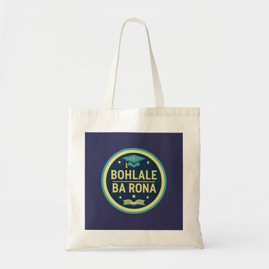 "Bohlale Ba Rona" 家庭教師サービス トートバッグ (正面)