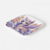 Bohoおもしろいユニコーンベイビーシャワー ペーパープレート (傾斜あり)