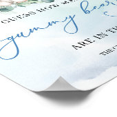 Bohoかわいいベビーゾウ推測どれだけ多くのグミベア ポスター (角)