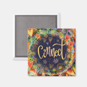 BoHoかわいらしお洒落トレンディーインスパイアの マグネット (正面/裏面)