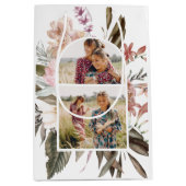 Bohoかわいらしフローラ2枚フォトメディア抱き枕 ミディアムペーパーバッグ (正面)