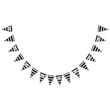 Bohoくまのストライプなベビーシャワー