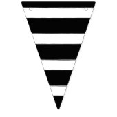 Bohoくまのストライプなベビーシャワー バンティングフラッグ (第2の旗)