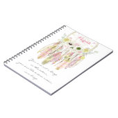 Bohoによって種族のDreamcatcherは原産の精神が開花します ノートブック (左側)