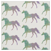 Bohoのかわいらしい馬 ファブリック (見本)