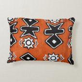 Bohoのアフリカの種族のアクセントの枕 アクセントクッション (裏面)