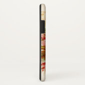 Bohoのシックなピンクのアイボリーのヴィンテージのバラの花の絵画 Case-Mate iPhoneケース (裏面/右)