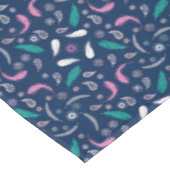 bohoのスタイルはパターンに羽をつけます テーブルクロス (アングル)