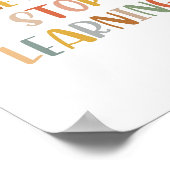 Bohoのストップポ学スター ポスター (角)