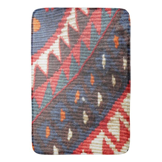 Bohoのトルコのエキゾチックなボヘミアの民族のペルシャ絨毯 バスマット (正面縦)