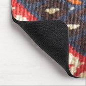 Bohoのトルコのエキゾチックなボヘミアの民族のペルシャ絨毯 マウスパッド (コーナー)