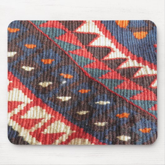 Bohoのトルコのエキゾチックなボヘミアの民族のペルシャ絨毯 マウスパッド (正面)