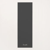 Bohoのパーソナライズなプリント ヨガマット (裏面)