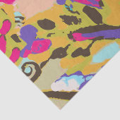 Bohoのピンクの花柄I 薄葉紙 (詳細)