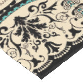 Bohoのファンキーで粋なレトロの抽象芸術パターン テーブルクロス (アングル)