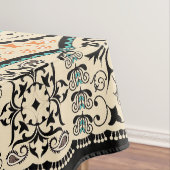 Bohoのファンキーで粋なレトロの抽象芸術パターン テーブルクロス (インサイチュ)