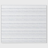 Bohoのプリント ラッピングペーパー (フラット)