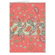 Bohoのペイズリーのボーダー