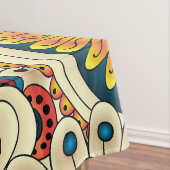Bohoのボヘミアのレトロのカラフルなパターン テーブルクロス (インサイチュ)
