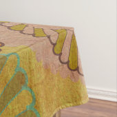 Bohoのボヘミアのレトロのカラフルな花の花 テーブルクロス (インサイチュ)