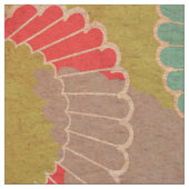 Bohoのボヘミアのレトロのカラフルな花の花 ファブリック (見本)