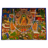 Bohoのボヘミア人を賛美する仏の仏教の仏教 ラージペーパーバッグ (正面)