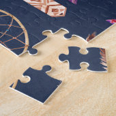 Bohoの夢のキャッチャーパターン ジグソーパズル (側面)