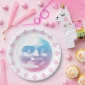 Bohoの微笑の月 ペーパープレート (パーティー)