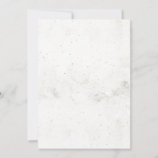 Bohoの最初誕生日の招待状 招待状 (裏面)