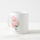 Bohoの種族の羽のコーヒー・マグ コーヒーマグカップ (正面左)