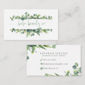 Bohoの美しいCoの名刺 名刺 (正面/裏面)