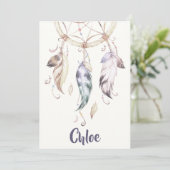 Bohoの羽の夢のキャッチャーの文房具 シーズンカード (スタンド正面)