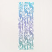 Bohoの羽 ヨガマット (裏面)