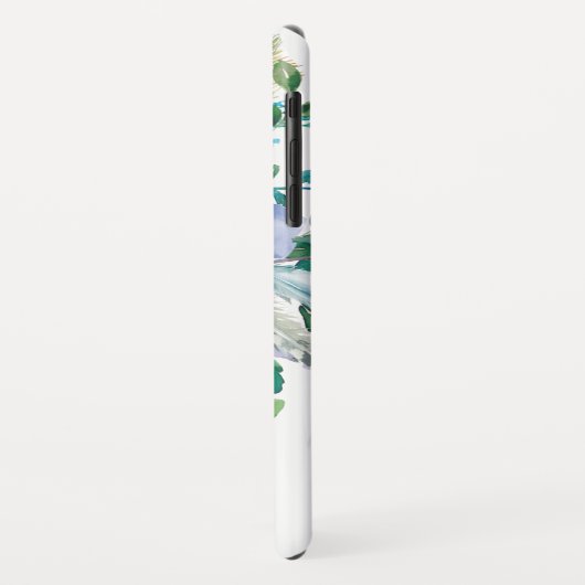 Bohoの自然にエレガントな花柄 Case-Mate iPhoneケース (裏面/左)