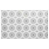 Bohoの花の円形浮彫りの生地 ファブリック (ヤード)