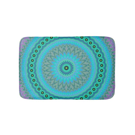 Bohoの花 バスマット (正面)