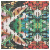 Bohoの花 ファブリック (クローズアップ)