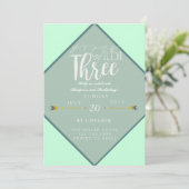 Bohoの若い野生及び3 |の第3誕生会 招待状 (スタンド正面)