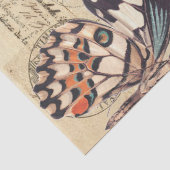 Bohoの蝶権利のDecoupageシート 薄葉紙 (詳細)