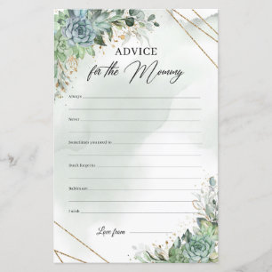 Bohoはママのために緑の葉のアドバイスを吸う