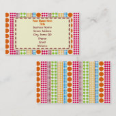 Bohoは名刺に点を打ちます 名刺 (正面/裏面)