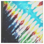 Bohoは民芸の濃紺の水の黄色の赤をタイ染めました ファブリック (クローズアップ)