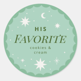 Bohoは「彼」の結婚式の引き出物シお気に入りのステッカーを主演する ラウンドシール