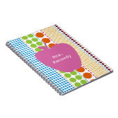 BohoはAppleのピンクの先生に点を打ちます ノートブック (右側)