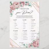 Bohoほこりっぽいピンクフローラあなたの財布のゲームの何が (正面)