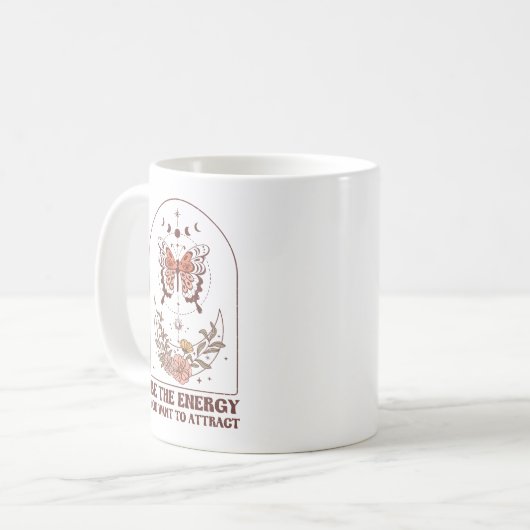 Bohoを引き付けたいエネルギーになる コーヒーマグカップ (正面左)