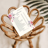 Bohoアイスクリー結婚ムのシューゲームパーティーゲームカード 案内状