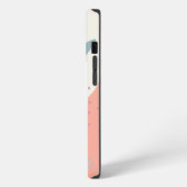 Bohoインスパイア点々のある抽象芸術電話ケース iPhoneケース (左側面)